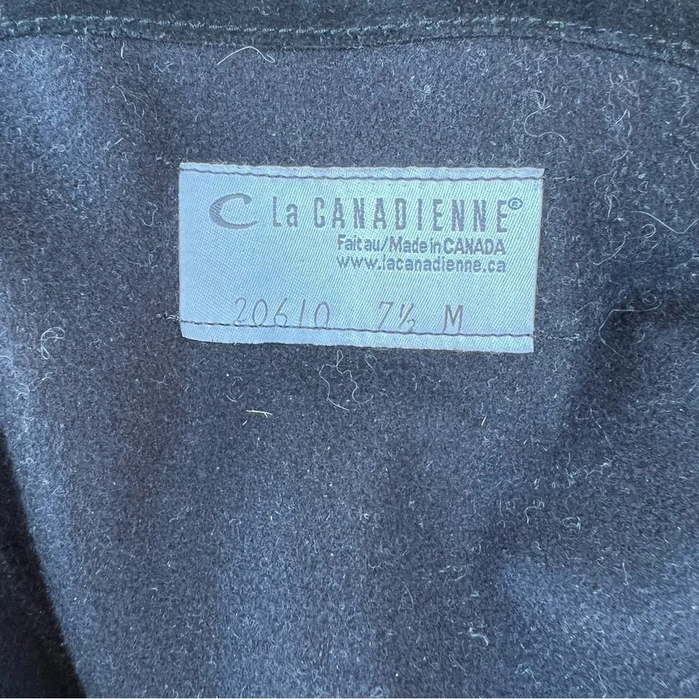 La Canadienne Tall Wedge Suede Boots Size 7.5